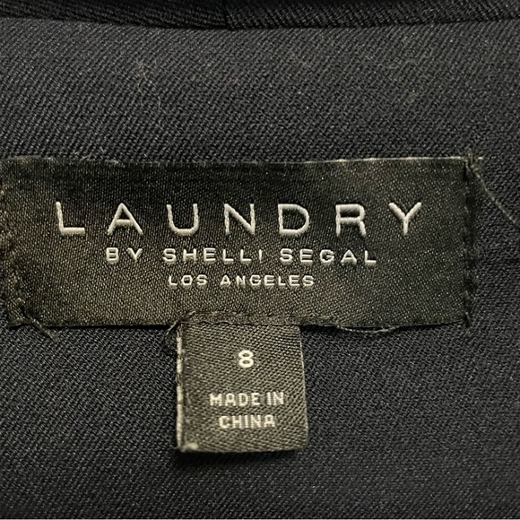 Laundry Women’s Size 8 Navy Blue Blazer - Picture 3 of 6